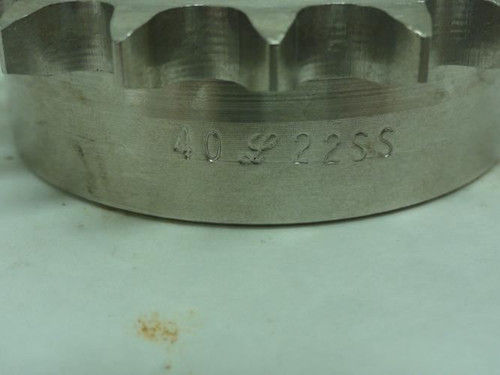 Linn Gear 40B22SS 1-7/16; Sprocket # 40 SS; 22Teeth; 1-7/16"ID