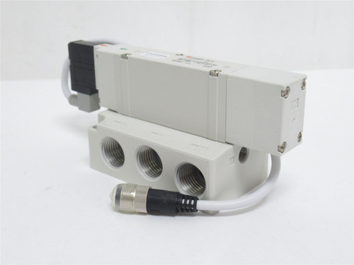 SMC SV4400R-5W1U; Solenoid Valve; 0.7MPa; 24VDC