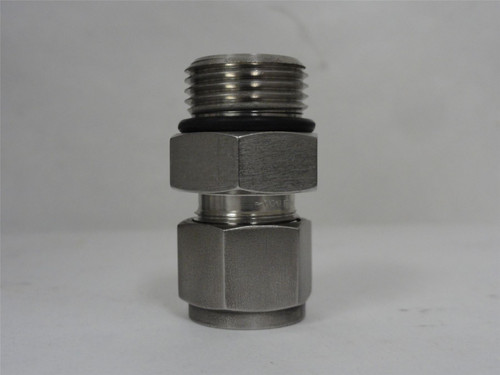 Brennan N6400-08-10-O-SS; Tube Fitting 7/8-14 Thread 1/2" Tube