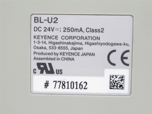 Keyence BL-U2; Dedicated Communication Unit 24V; 250mA