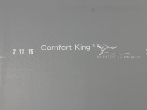 Comfort King 2-11-15_; Blue ESD Mat; 48" W x 8' L x 5/16" Thick