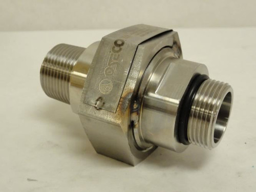 Oseco Z-0221-02 1"; Threaded Rupture Disc Holder; W/Disk; SS