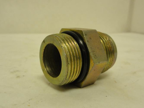 MFG- 16 F5OX; Hydraulic Adaptor; 1JIC to 1 Boss