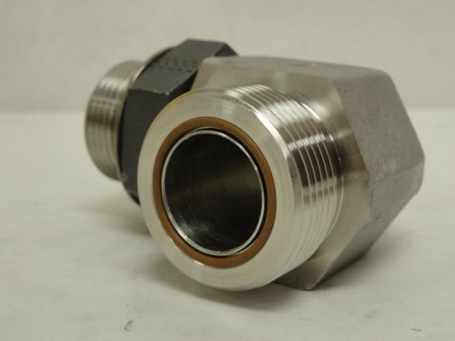 SSP 16 C5OLO-SS; Elbow 90Deg; SS-316; 1 ORFS x 1 BOSS