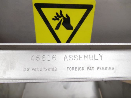 Urschel 45616; Stainless Steel Chute Assembly