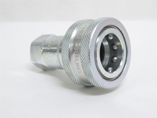 Dixon 4HF4; Quick Connect Hose Coupling; Steel; Size: 1/2"