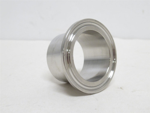 MFG- L14AM7 1-1/2; Long Weld Ferrule; SS-304; 1-1/2" Clamp