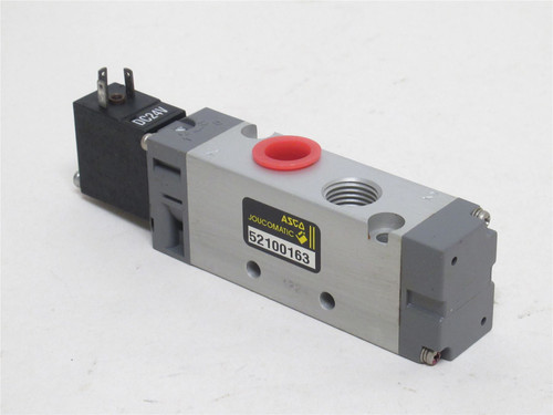 Asco 52100163; Solenoid Air Valve; 5/2; G1/4" Port Size