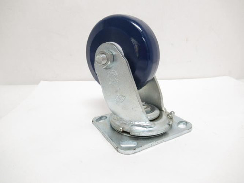 SCC 30S415-TPRR; Caster; Medium Duty; 4" Wheel OD; Plate Mount