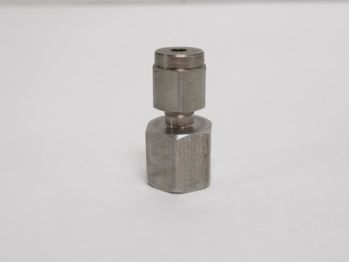 MFG- SS-200-7-2; Tube Adaptor; SS-316; 1/8" Tube x 1/8FNPT