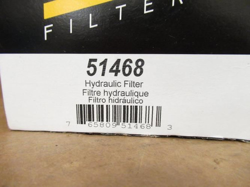 Wix 51468; Hydraulic Filter; 30 Micron; 2-1/2"ID; 4-1/2"OD