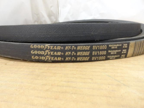 Goodyear 8V1800; V-Belt; 180" Long; 1" Top Width; 7/8" Height