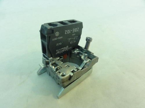 Schneider ZB4BZ102; Contact Block; 1NC