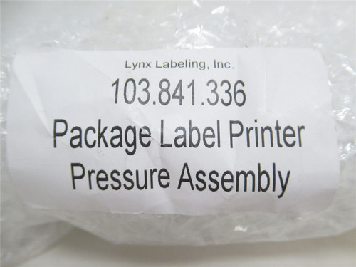 Lynx Labeling 103.841.336; Label Printer Pressure Assembly