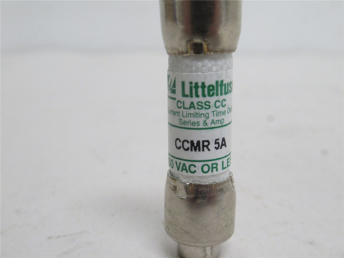 Littlefuse CCMR-5A; Dual Element; Time Delay Fuse; 5A; 600VAC