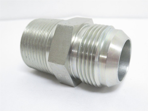 Parker 16 FTX-S; Straight Tube Adapter; 1 NPT x 1 JIC
