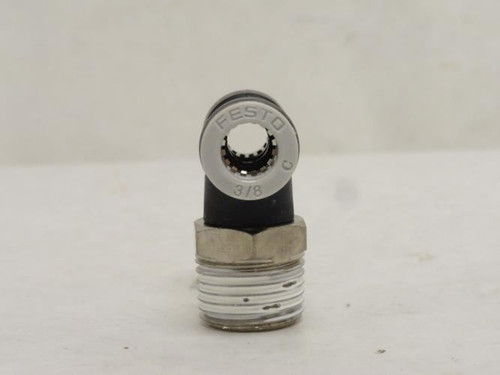 Festo QST-H-1/2-3/8-U-M; Lot-2 T-Fitting 533264; 3/8"PTCx1/2NPT