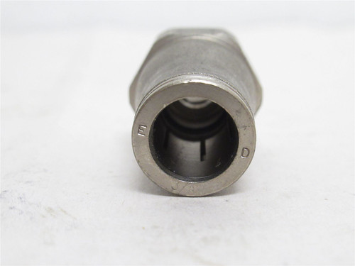 Parker 68PLM-6-2; Male Connector; 3/8" Tube x 1/8MNPT