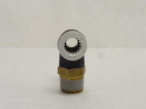 Festo QBT-3/8-3/8-U; Lot-3 T-Fitting 533319; 3/8" Tube x 3/8NPT