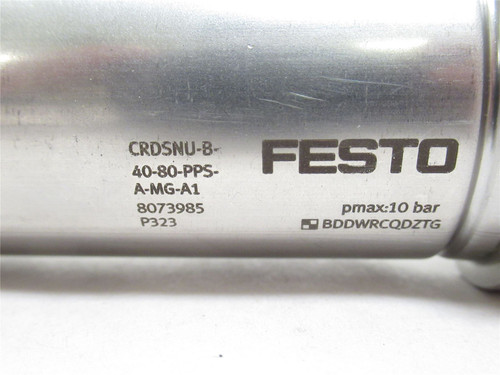 Festo CRDSNU-B-40-80-PPS- A-MG-A1; Air Cylinder 8073985; SS