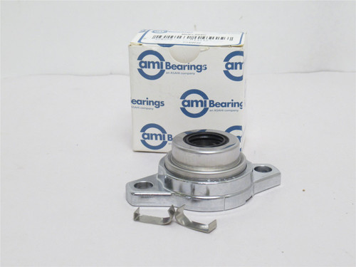 AMI MUFL004C; Flange Bolt; 20mmID; 2-Bolt; W/Open Cover