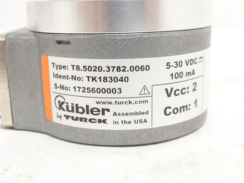 Turck T8.5020.3782.0060; Incremental Rotary Encoder TK183040