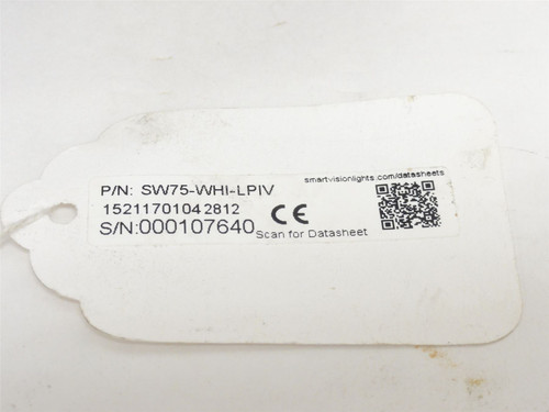 Smart Vision Lights SW75-WHI-LPIV; White Washdown Brick Light
