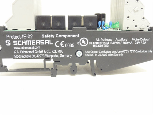 Schmersal PROTECT-IE-02; Safety Relay Controller; 24VDC; 2A