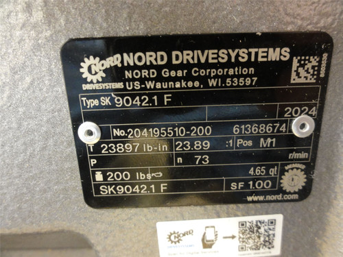 Nord Drive SK 9042.1 F; Speed Reducer; 23.89:1