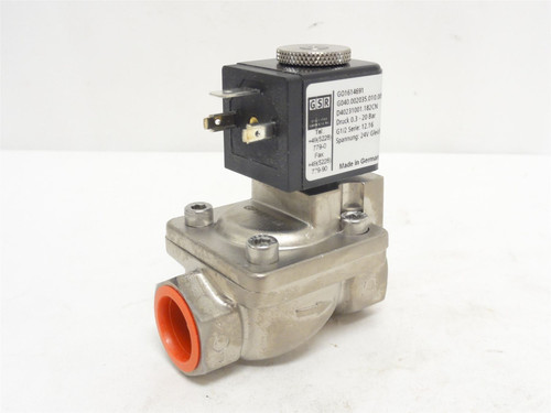 GSR D40231001.182CN; Solenoid Valve; SS; 20BAR; 24VDC; G1/2"