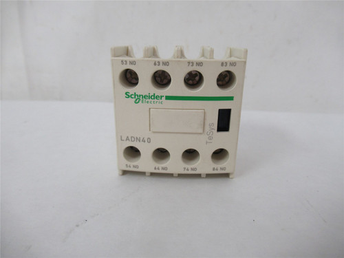 Schneider LADN40; Auxiliary Contact Block 25 to 400 Hz