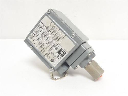 Square D 9012GCW2; Pressure Switch; 90-2900PSI; 600VAC; 1/4NPT