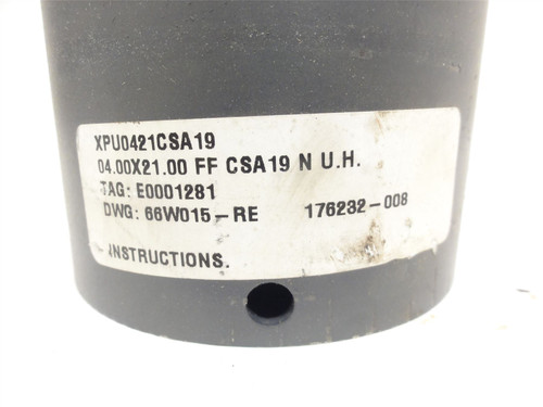 TGW Ermanco XPU0421CSA19; Drive Pulley 4"OD x 21" Wide