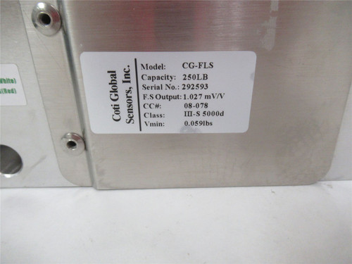 Coti Global CG-FLS; Load Cell 250 LB