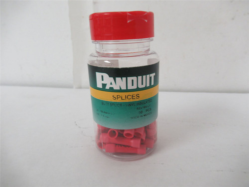 Panduit BSV18X-LY; Lot-28 Red Vinyl Splices