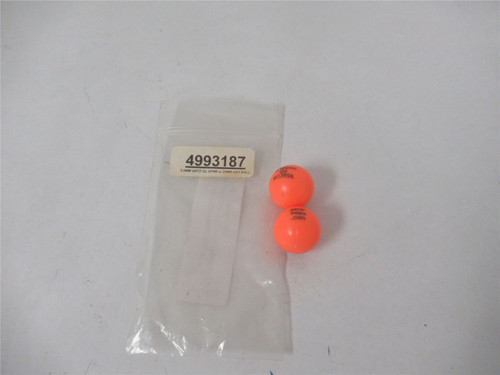 Peco 4993187; Lot-2  5.0mm QRTZ Gl Sphr 25mm ABS Balls