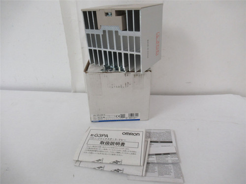 Omron G3PA-260B-VD; Relay 60A 24-240VAC; Control 5-24VDC