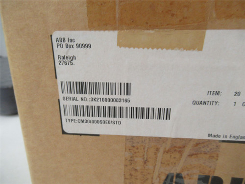 ABB CM30/000SE0/STD; Process Controller 1/8 Din Basic Version
