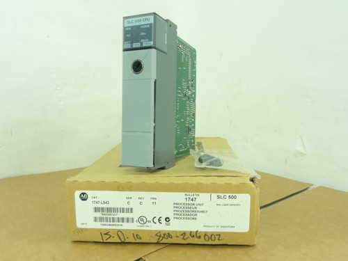 Allen-Bradley 1747-L543; CPU Module; 64K User Memory