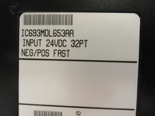 GE IC693MDL653AA; Input Module; 24VDC; 32PT