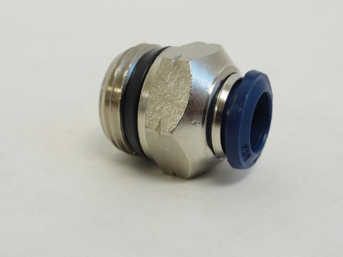 Alpha 87000-06-08; Male Push Connector; # 6 Tube x 1/2 BSPT