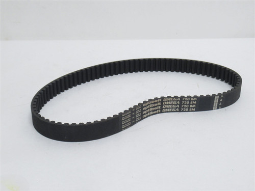 Optibelt 720-8M-25; Omega Timing Belt; 720mm Long; 25mm Wide