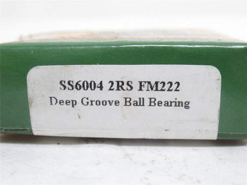 Tritan SS6004-2RS; Ball Bearing 20mmID x 42mmOD x 12mm Wide