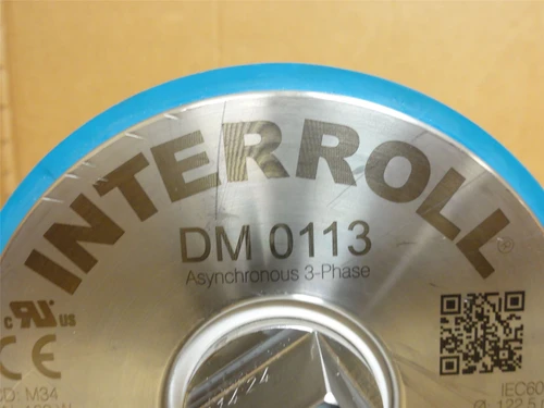 Interroll DM0113-160W; AC Drum Motor; Belt Width: 10" 230/460V