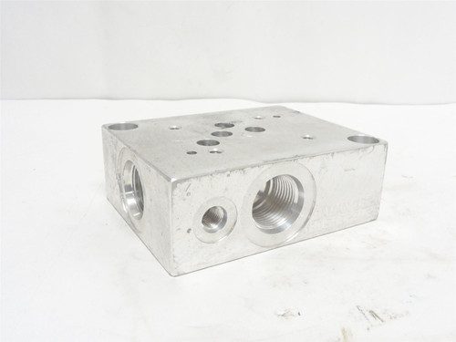 Daman AD05HSPS125; Sub-Plate #12 SAE Ports; 3000PSI; Side Port