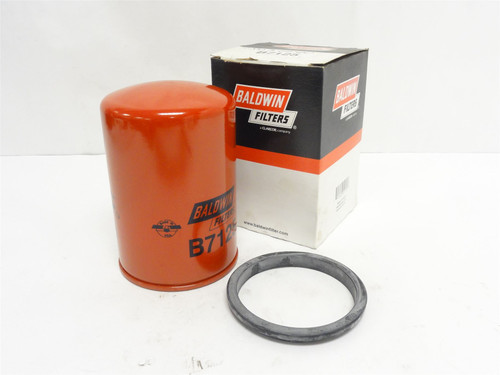 Baldwin B7125; Full-Flow Lube Spin-on Filter; 5-3/4" Long