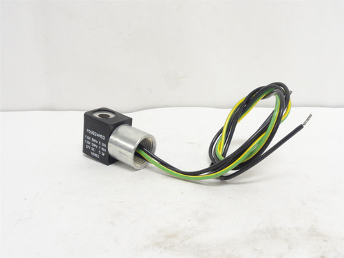 Parker P02824H53; Solenoid Coil; 120VAC/67VDC; 9mmID