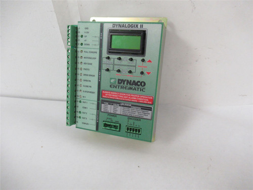 Dynaco DY4100-S; Door Controller 24VAC Output 24 VAC 2 A MAX