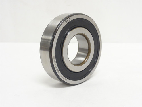 SKF 6306-2RSJEM; Ball Bearing 30mm ID x 72mm OD x 19mm Wide