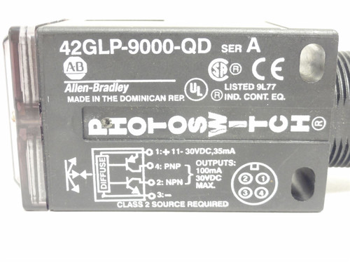 Allen-Bradley 42GLP-9000-QD; Photo-Sensor; 11-30VDC; 32mA